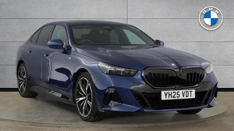 Blue Used 2025 BMW 550e M Sport | £59,995 (Super price) - Image 1/4
