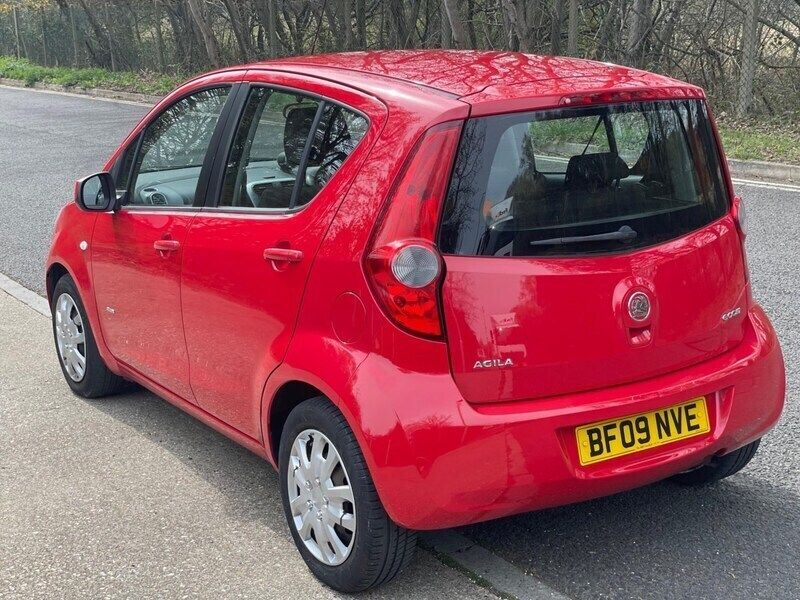 Used Vauxhall Agila Club 2009 Red MPV