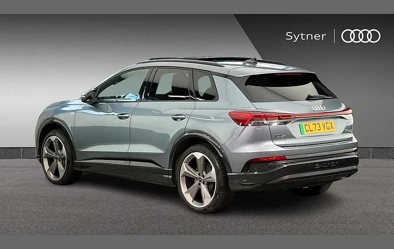 Used Audi Q4 e-tron Advanced 219 kW (299 HP) 2023 Blue SUV