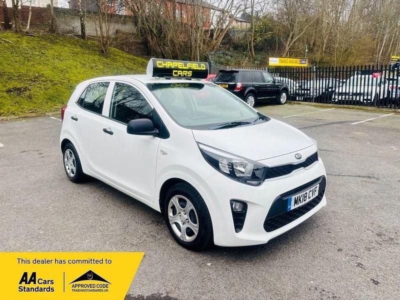 Used Kia Picanto 66 HP (48 kW) 2018 White Hatchback