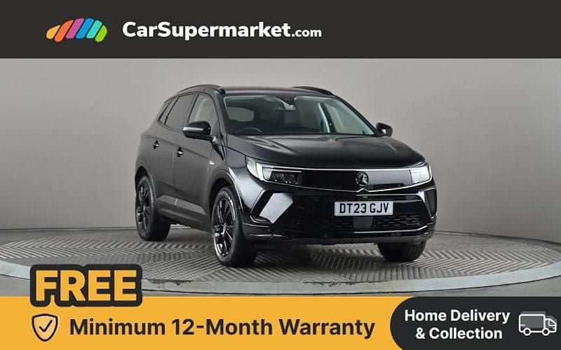 Black Used 2023 Vauxhall Grandland X SUV | £18,197 (Fair price) - Image 1/4