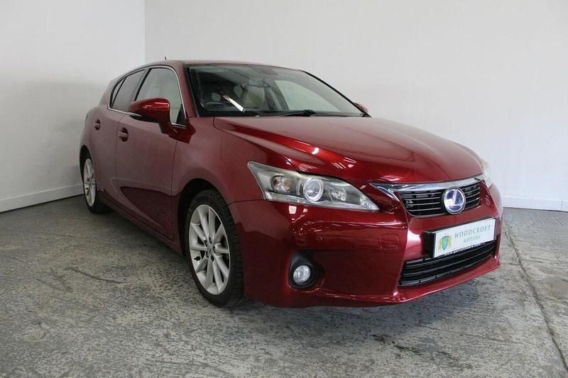 Used Lexus CT200h 2012 Red Hatchback