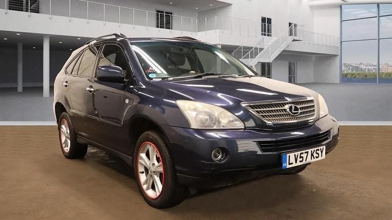 Used Lexus RX400h 208 HP (152 kW) 2008 Blue SUV
