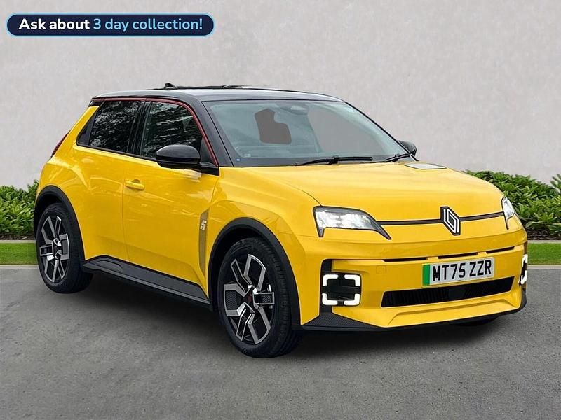 Yellow New 2025 Renault R5 Urban Hatchback | £21,999 (Good price) - Image 1/4