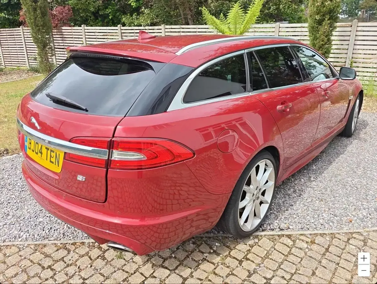 Used Jaguar XF Premium Luxury 2013 Red Estate