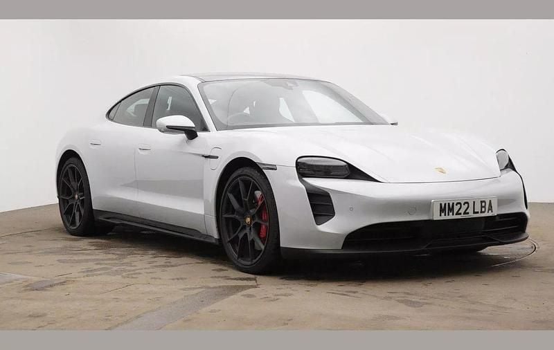 Ice grey Used 2022 Porsche Taycan Performance Package Sedan | £57,150 (Super price) - Image 1/4