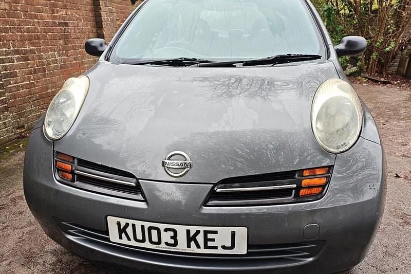 Grey Used 2003 Nissan Micra S Hatchback | £1,650 (Good price) - Image 1/1