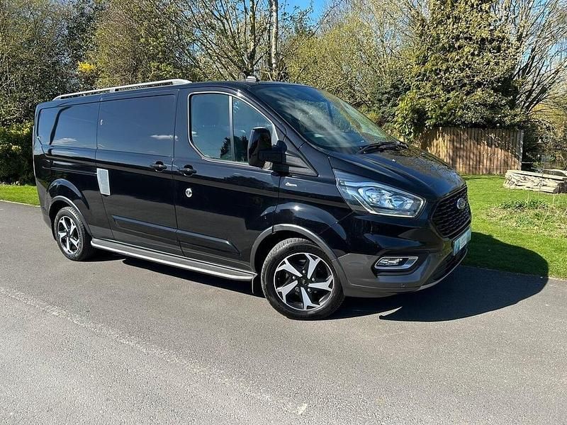Used Ford Transit Custom Active 170 HP (125 kW) 2021 Black Van