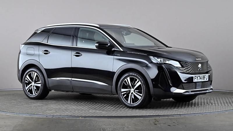 Black Used 2024 Peugeot 3008 GT Hatchback | £21,798 (Fair price) - Image 1/4