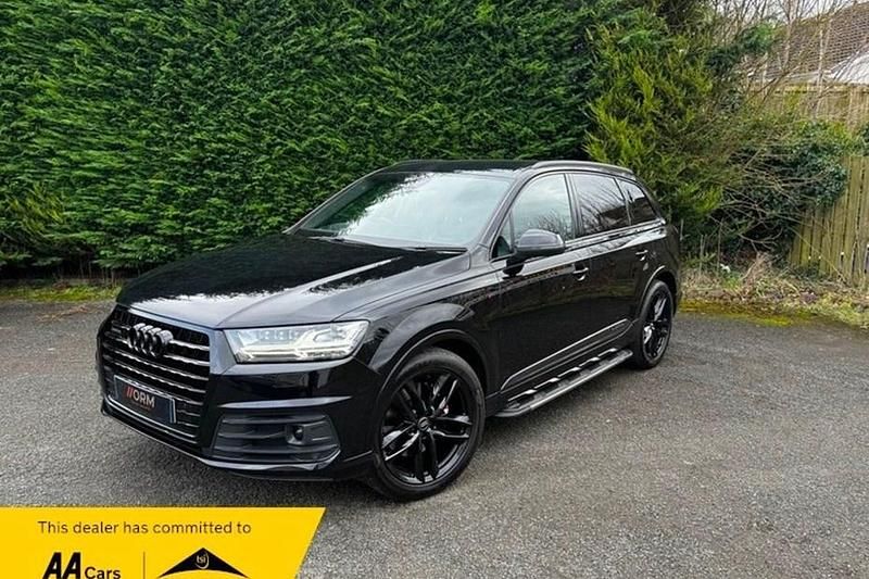 Used Audi Q7 S-Line 272 HP (200 kW) 2018 Black SUV