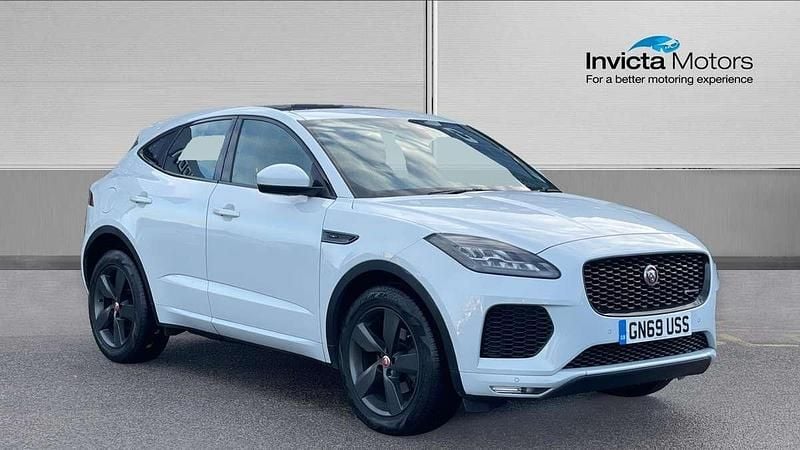 White Used 2019 Jaguar E-Pace Chequered Flag SUV | £17,500 (Good price) - Image 1/4