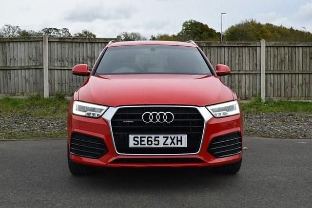 Begagnad Audi Q3 S-line plus 150 HK (110 kW) 2016 Röd SUV