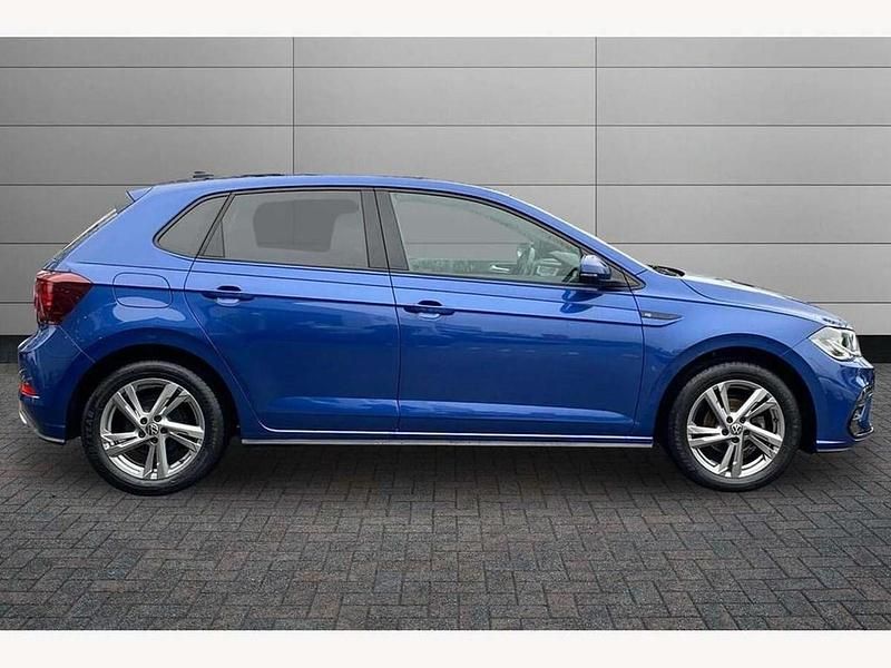 Used VW Polo R-line 95 HP (69 kW) 2023 Blue Hatchback
