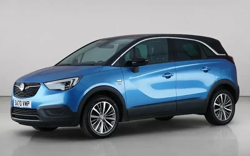 Used Vauxhall Crossland X 131 HP (96 kW) 2020 Blue SUV