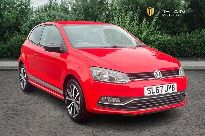 Red Used 2017 VW Polo Beats Hatchback | £8,499 (Fair price) - Image 1/4