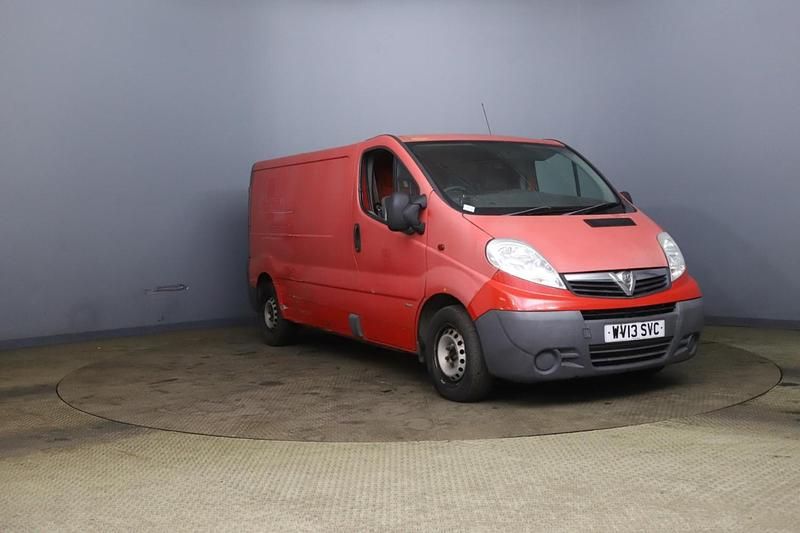 Red Used 2013 Vauxhall Vivaro Van | £1,999 - Image 1/4