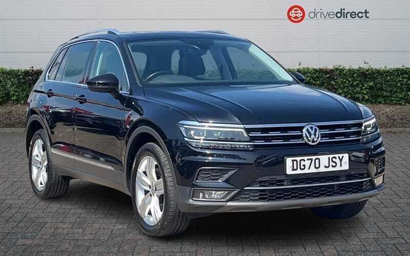 Black Used 2019 VW Tiguan SEL SUV | £20,259 (A bit pricey) - Image 1/4