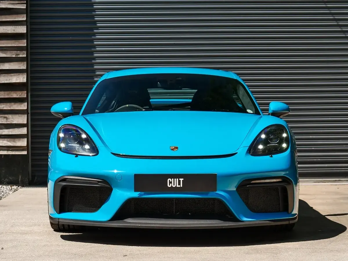 Used Porsche 718 420 HP (308 kW) 2022 Blue Coupe