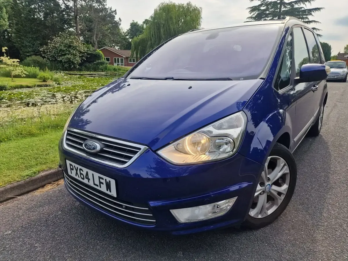 Used Ford Galaxy Titanium 140 HP (102 kW) 2014 Blue MPV