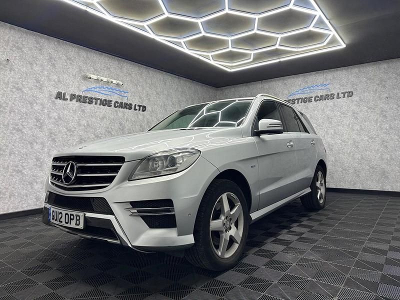 Used Mercedes ML250 204 HP (150 kW) 2012 Silver SUV