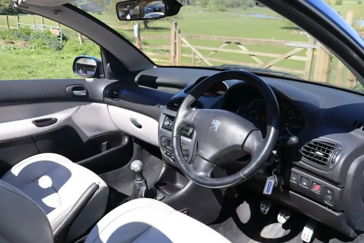 Używany Peugeot 206 Allure 2006 Niebieski Kabriolet