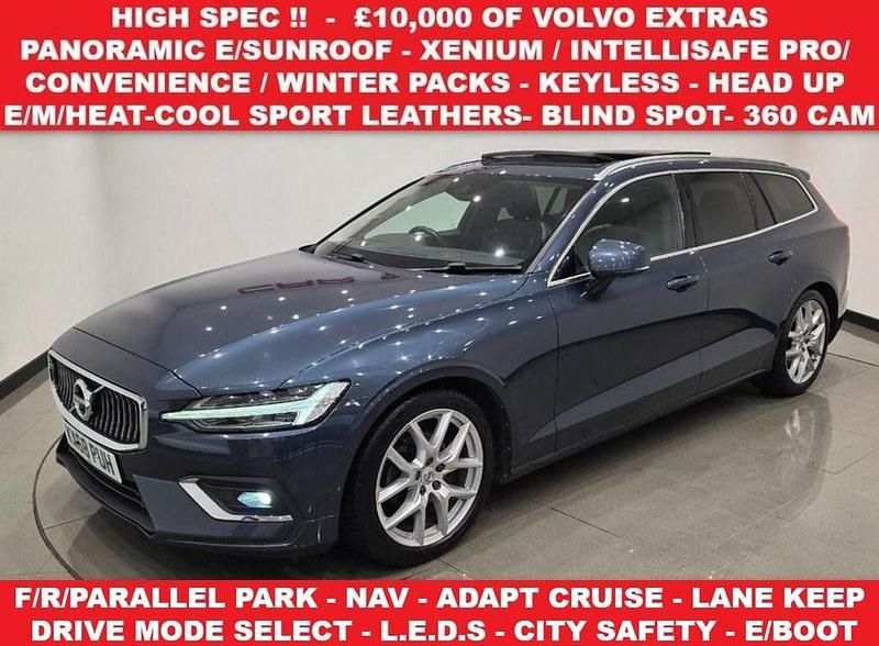 Blue Used 2018 Volvo V60 Inscription Estate | £16,990 (Fair price) - Image 1/4