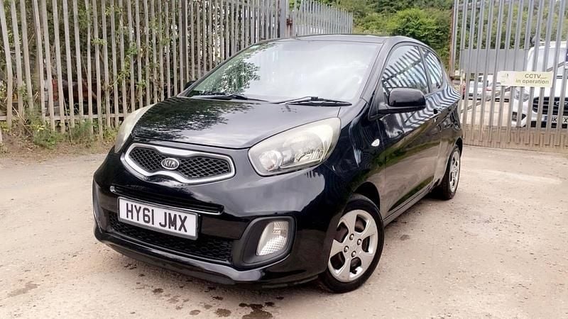 Black Used 2011 Kia Picanto Hatchback | £1,550 (Good price) - Image 1/4