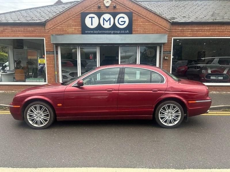 Red Used 2007 Jaguar S-Type SE Sedan | £4,995 (Expensive) - Image 1/4
