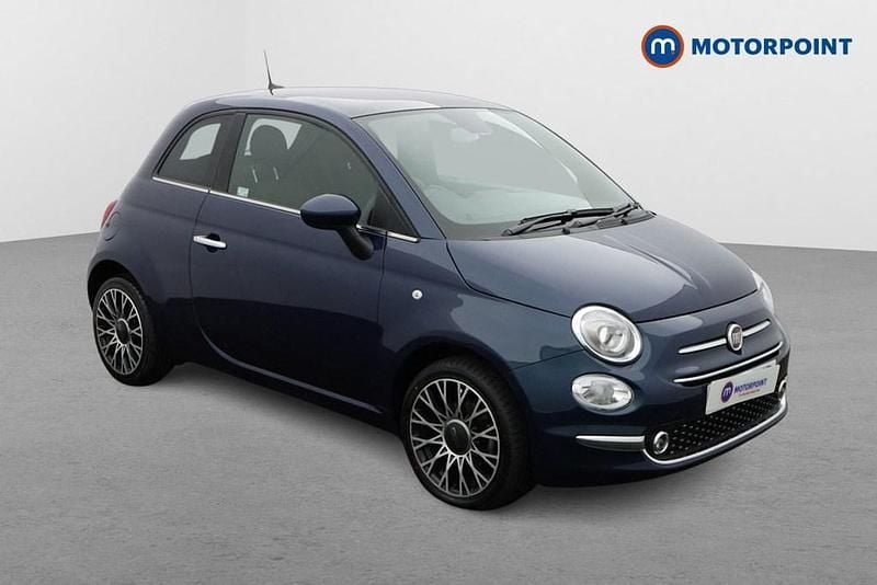 Blue Used 2023 Fiat 500 Hatchback | £10,599 (Fair price) - Image 1/4
