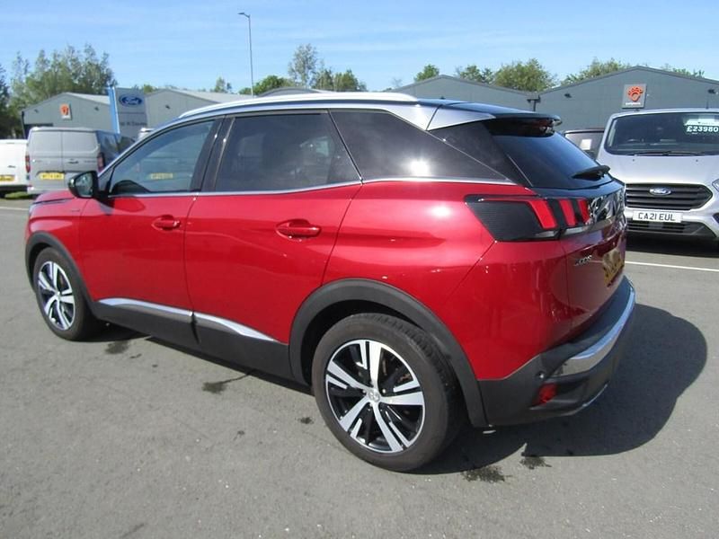 Used Peugeot 3008 GT-line 120 HP (88 kW) 2018 Red Estate