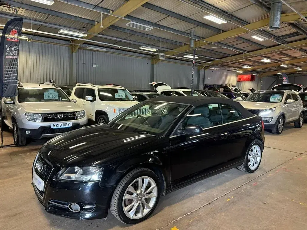 Used Audi A3 Cabriolet Sport 140 HP (102 kW) 2013 Black Cabriolet