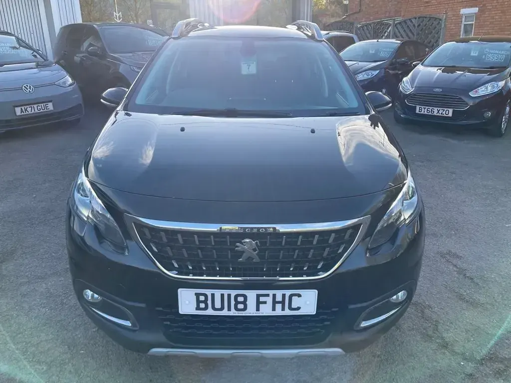 Used Peugeot 2008 Allure 100 HP (73 kW) 2018 Black SUV