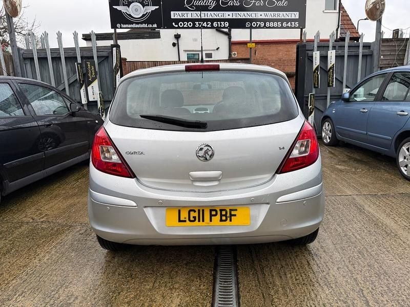Used Vauxhall Corsa 99 HP (72 kW) 2011 Silver Hatchback