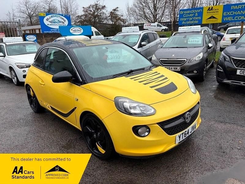 Used Vauxhall Adam Slam 2014 Yellow Hatchback