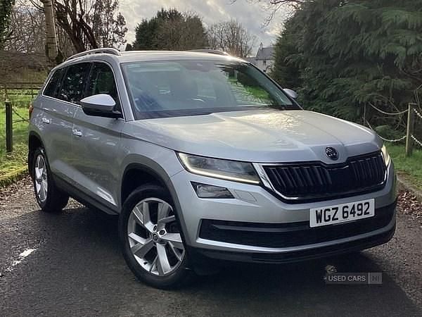 Used Skoda Kodiaq 150 HP (110 kW) 2018 Silver SUV