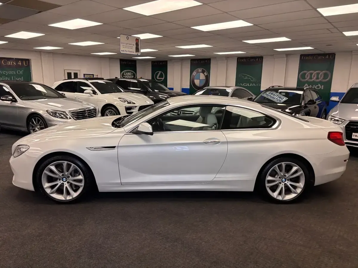 Used BMW 640 2013 White Coupe