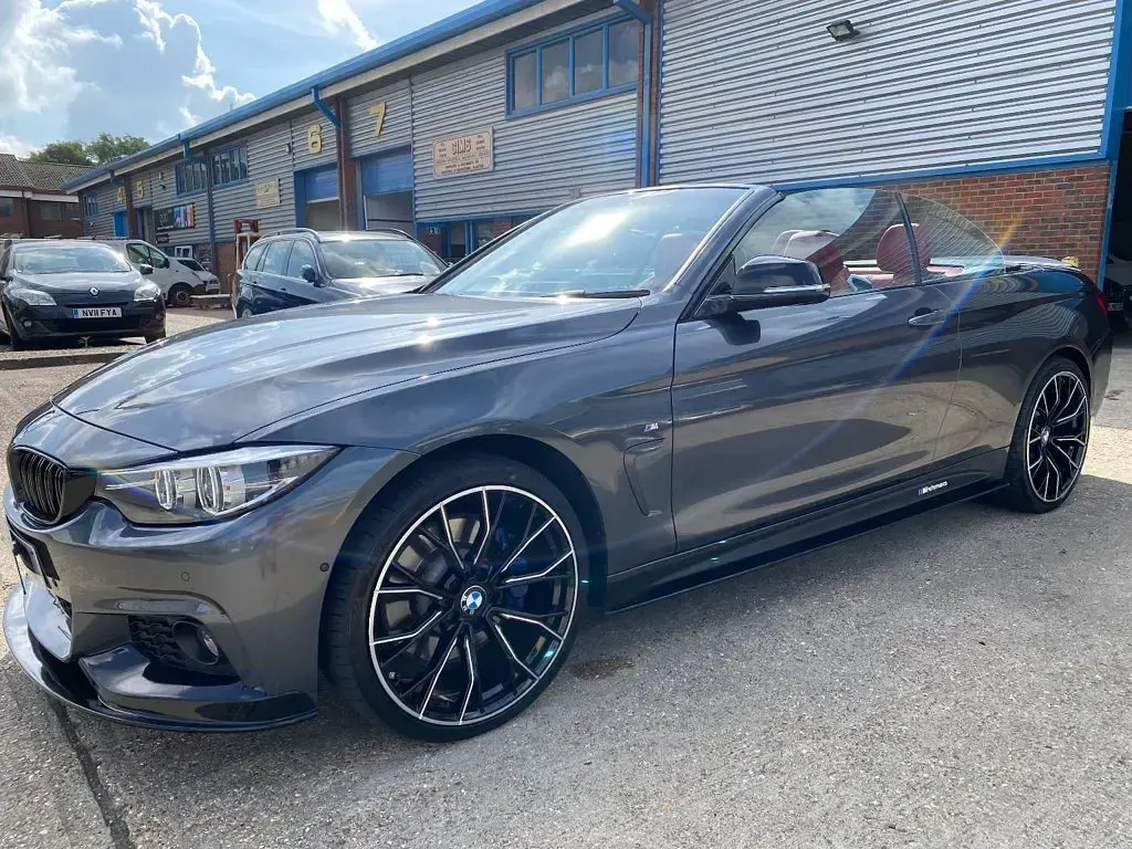 Used BMW 435 M Sport 308 HP (226 kW) 2017 Grey Cabriolet
