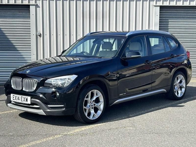 Black Used 2014 BMW X1 xLine SUV | £6,300 (Fair price) - Image 1/4