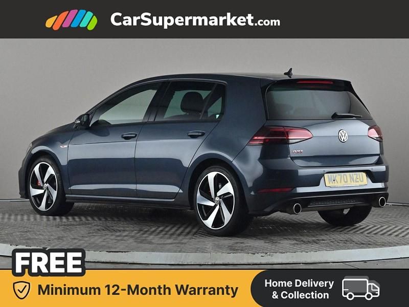 Used VW Golf VII GTI 2020 Blue Hatchback