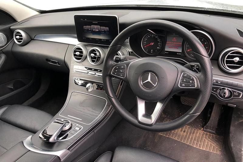 Used Mercedes C350e Premium Plus 293 HP (215 kW) 2016 Silver Sedan