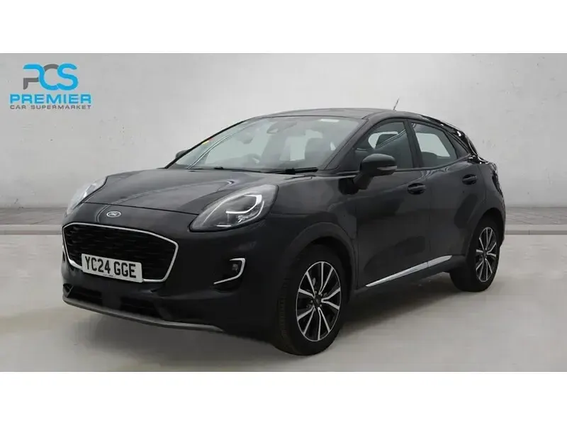 Used Ford Puma Titanium 125 HP (91 kW) 2024 Agate black (premium paint) SUV