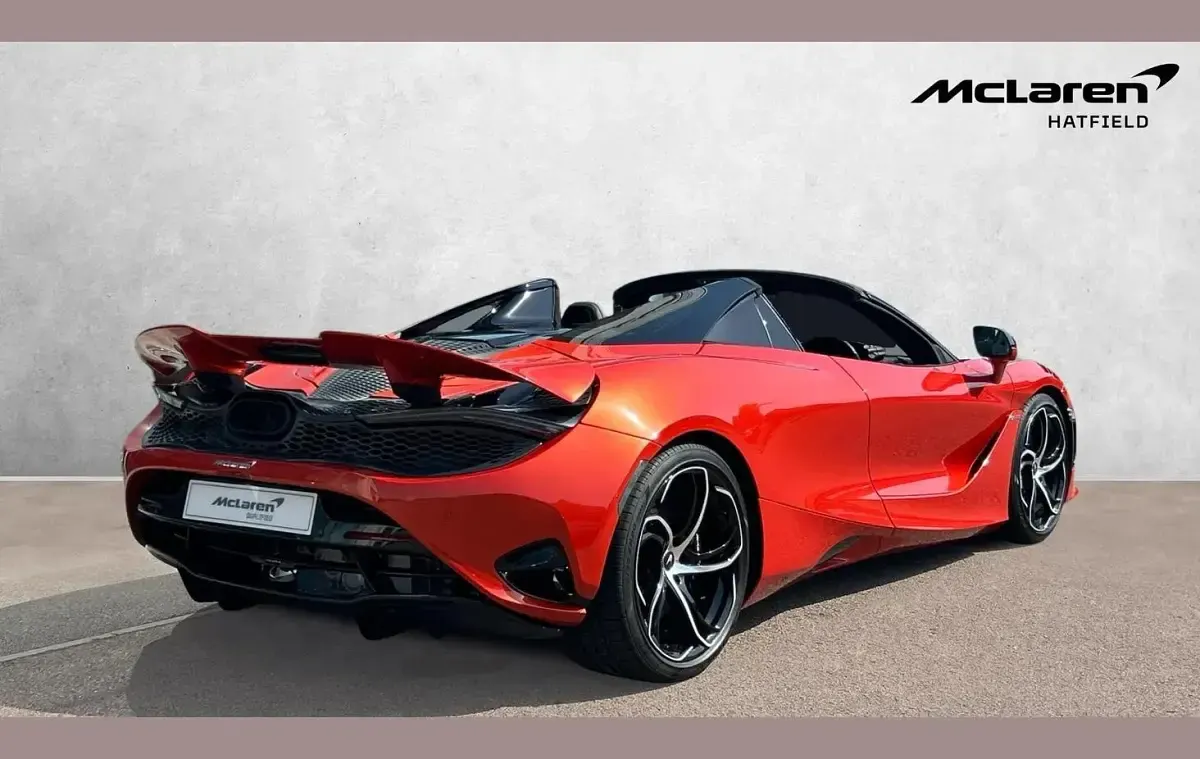 Used McLaren 750S 750 HP (551 kW) 2025 Orange Cabriolet