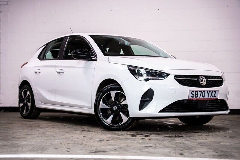 White Used 2021 Vauxhall Corsa-e Hatchback | £10,000 (Good price) - Image 1/4
