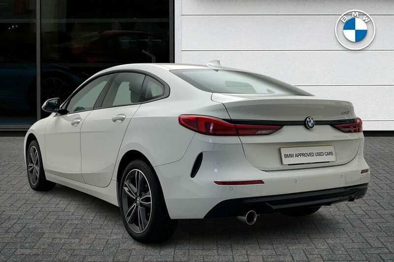 Used BMW 218 Sport Line 134 HP (98 kW) 2021 White Coupe