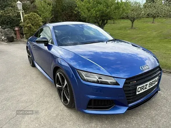 Used Audi TTS Black Edition 2018 Blue Coupe