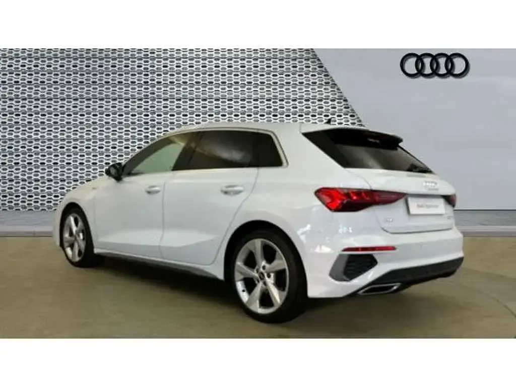 Used Audi A3 S-Line 110 HP (80 kW) 2023 White Sedan