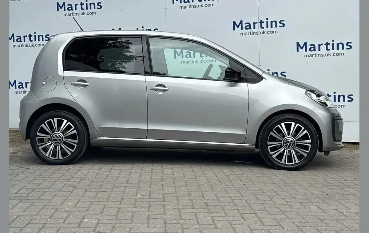 Used VW up! Black Edition 65 HP (47 kW) 2021 Silver Hatchback