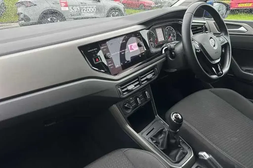 Used VW Polo Match 80 HP (58 kW) 2021 Blue Hatchback