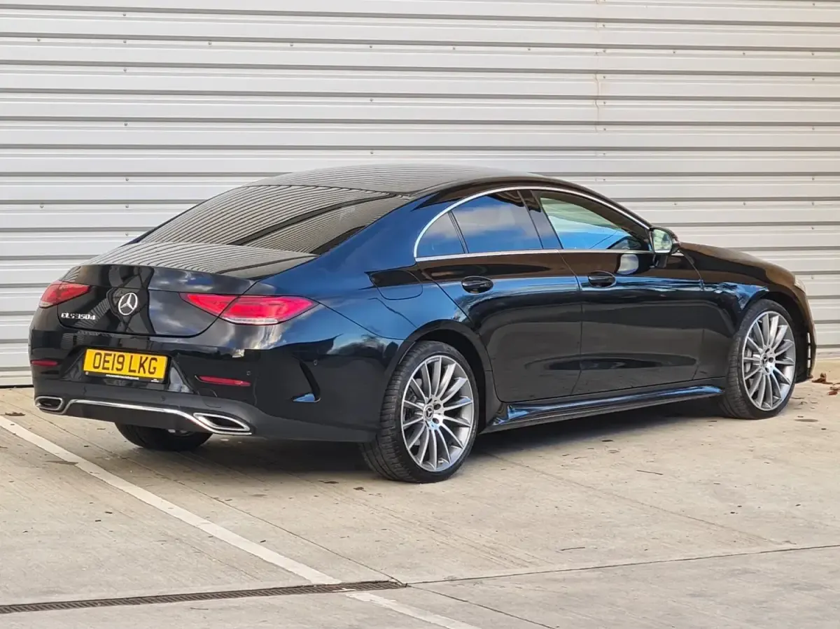 Used Mercedes CLS350 AMG line 286 HP (210 kW) 2019 Black Coupe