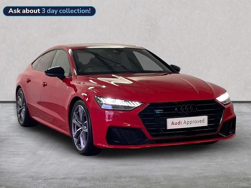 Red Used 2021 Audi A7 Black Edition Hatchback | £29,578 (Fair price) - Image 1/4